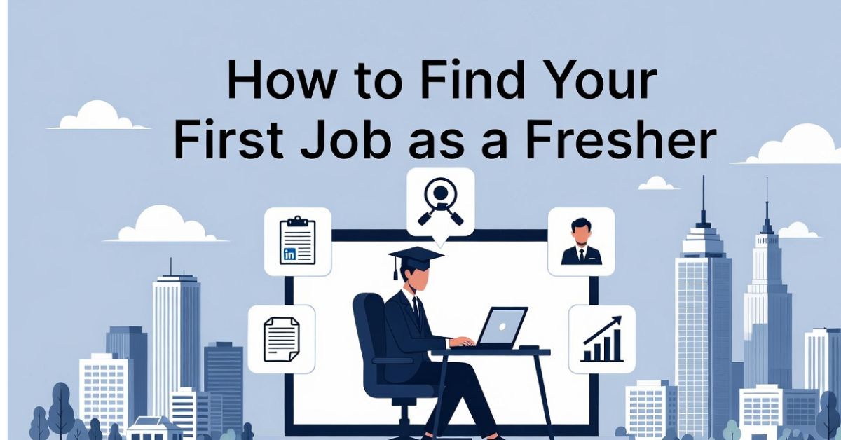 How to Find Your First Job as a Fresher in India: Complete Guide for 2026